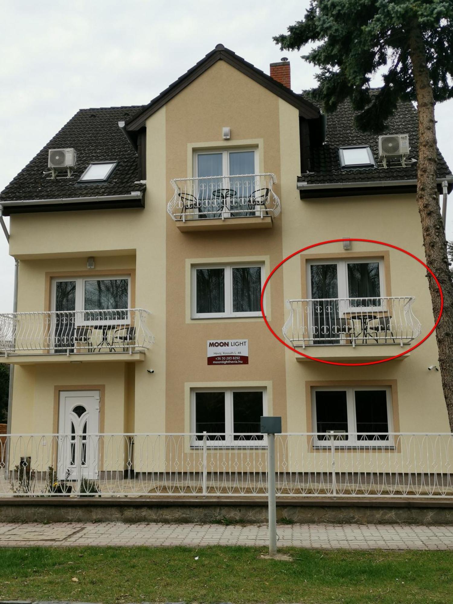 Ferienwohnung Moon Light Hévíz Exterior foto